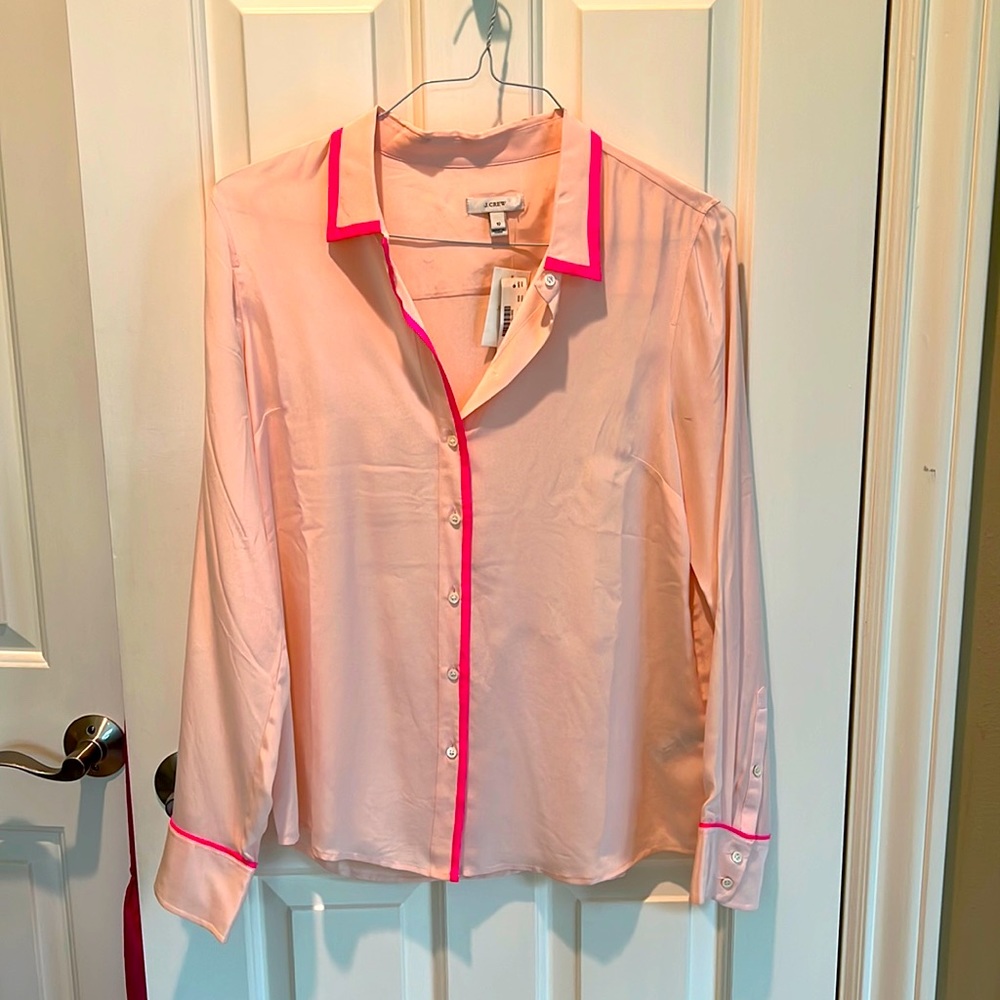 JCrew silk blouse BNWT